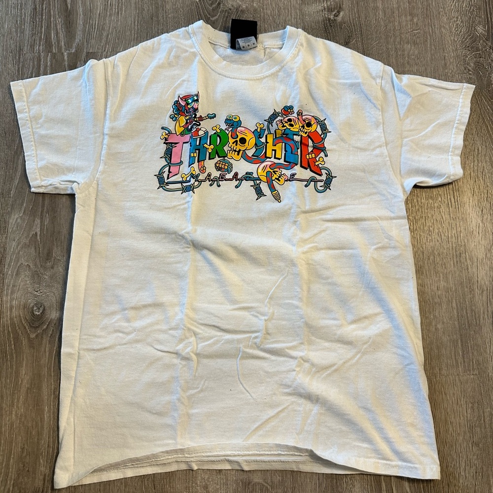 Thrasher White T-Shirt